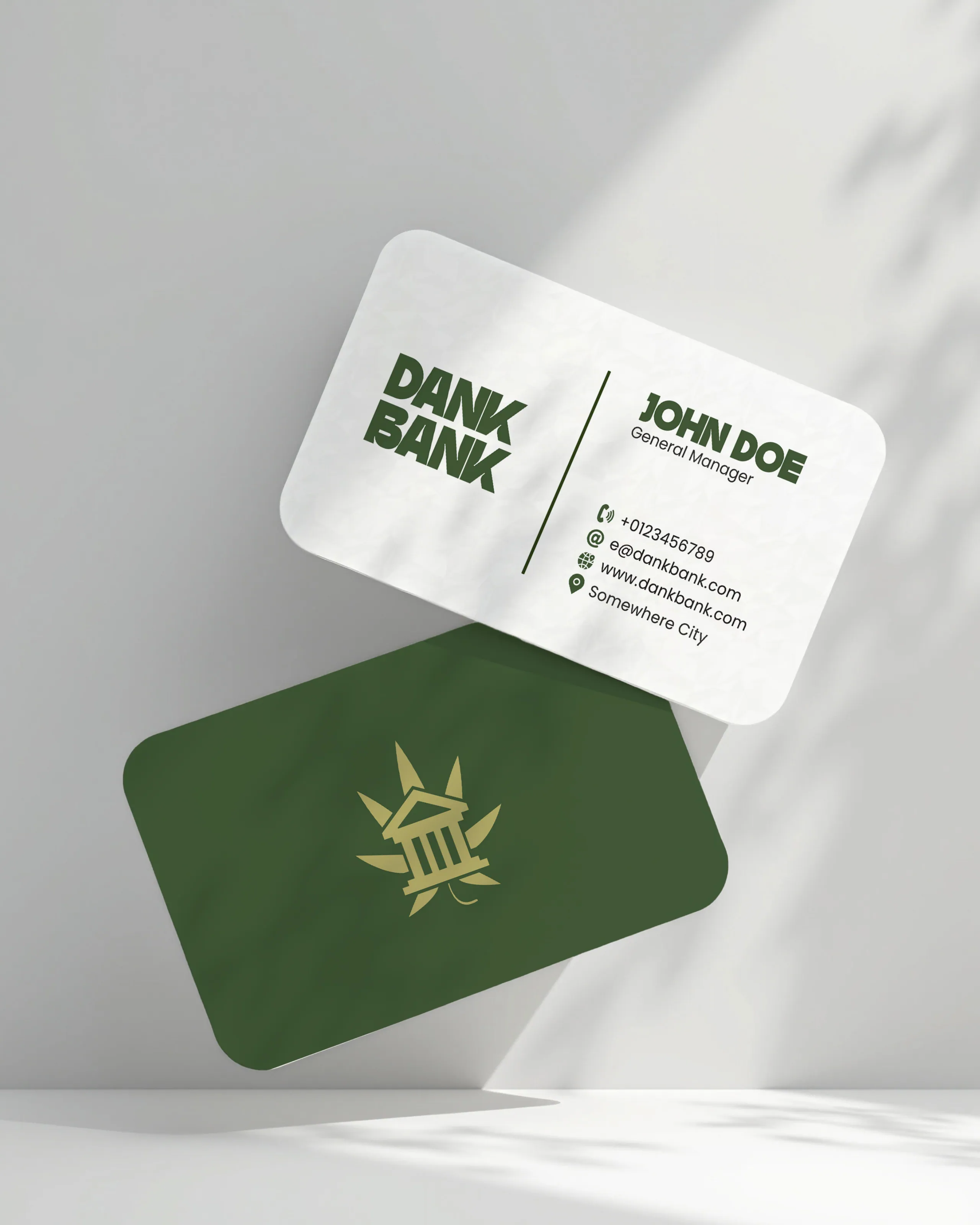 Dank Bank brand identity 4